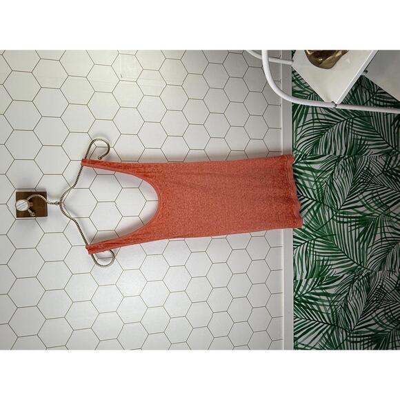 We the Free Orange Break of Dawn Crisscross Tank - Size - Small - NWT - Picture 3 of 7